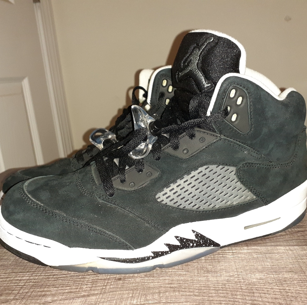 Air Jordan 5 10.5 Oreo 2013 Nike Black White
